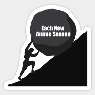 Weeb Sisyphus (Mug) Sticker